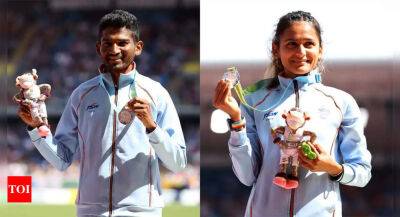 President, Prime Minister congratulate CWG medal winners Priyanka Goswami, Avinash Sable