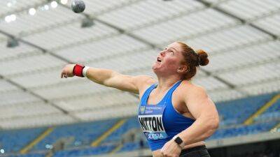 Shot putter Mitton throws 19.44m for 3rd at first Diamond League meet in Poland