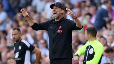 Liverpool's Jurgen Klopp '12 out of 10' frustrated after Fulham draw