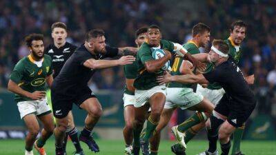Malcolm Marx - Willie Le-Roux - Ian Foster - Lee Arendse - Sam Cane - Shannon Frizell - Rugby Brilliant Boks bag biggest win over All Blacks in 94 years - channelnewsasia.com - South Africa - New Zealand - county Ellis - county Park