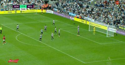 Nottingham Forest's bizarre corner routine v Newcastle goes viral