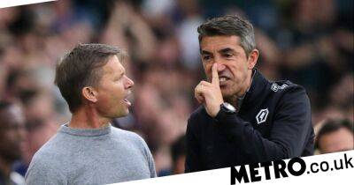 Jesse Marsch and Bruno Lage speak out on touchline bust-up after Leeds United beat Wolves