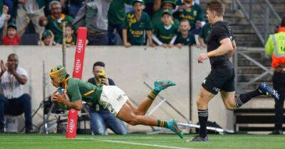Willie Le-Roux - Ian Foster - Lee Arendse - New Zealand’s losing run goes on as South Africa win Rugby Championship opener - breakingnews.ie - South Africa - New Zealand -  Johannesburg