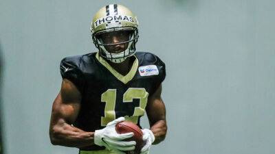 Saints' Michael Thomas participates in 11-on-11 drills for first time in almost two years