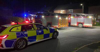 Major emergency service response in Bury as crews tackle fire in flat