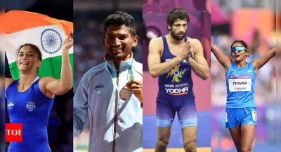 CWG 2022: 'Gold' rush in wrestling and historic silver medals in athletics headline India's Day 9 show - timesofindia.indiatimes.com - India - county Park