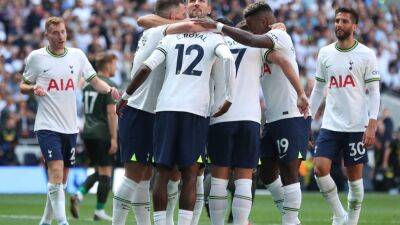 Antonio Conte - Eric Dier - Ryan Sessegnon - Dejan Kulusevski - Tottenham v Southampton ratings: Kulusevski 9, Kane 7; Lavia 7, Bednarek 5 - thenationalnews.com