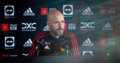 Erik ten Hag names three things he wants from his Manchester United side