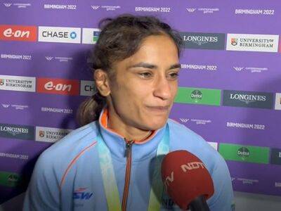 "Have Gone Through A Lot Emotionally": Vinesh Phogat To NDTV After Winning CWG Gold