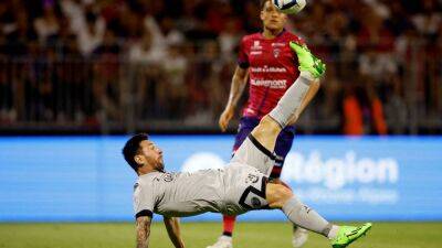Messi's stunning overhead kick steals the show in PSG's win over Clermont - in pictures