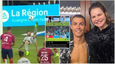 Lionel Messi - Cristiano Ronaldo - Germain - Lionel Messi: Cristiano Ronaldo's sister comments on post mocking PSG star's bicycle kick v Clermont - givemesport.com - Argentina