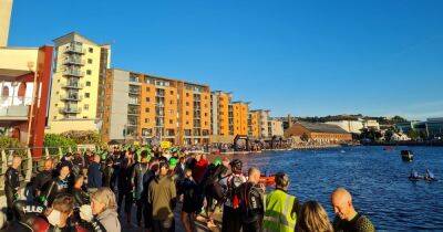 Double Olympic - People pack the streets of Swansea to cheer on competitors in city's first Ironman 70.3 - live updates - walesonline.co.uk