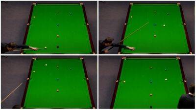 Mark Selby: Insane spin shot at 2015 UK Snooker Championship