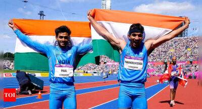 CWG 2022: India win historic gold and silver in men's triple long jump