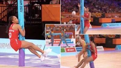 Commonwealth Games - Commonwealth Games: England netball star collides with goal post during semi-final - givemesport.com - Australia