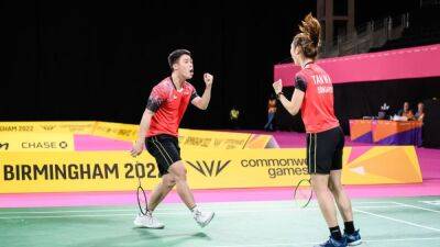 Singapore’s Jessica Tan, Terry Hee book place in Commonwealth Games badminton mixed doubles final - channelnewsasia.com - Scotland - India - county Centre - Malaysia - Singapore - county Smith -  Singapore