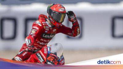 Fabio Quartararo - Francesco Bagnaia - Joan Mir - Maverick Viñales - Alex Rins - Pramac Ducati - Hasil MotoGP Inggris 2022: Bagnaia Rajai Sirkuit Silverstone! - sport.detik.com