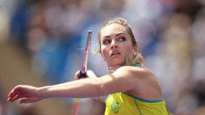 Games-Barber wins javelin gold after overcoming COVID
