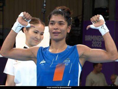 Nikhat Zareen - CWG 2022: Nikhat Zareen Clinches Gold In Women's Light Flyweight Boxing - sports.ndtv.com - Ireland - India - Birmingham