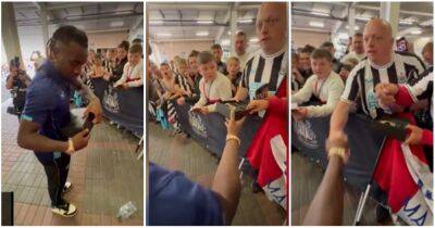 Allan Saint-Maximin gifted Newcastle fan Rolex watch after Premier League opening day win