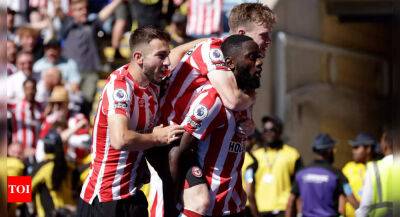 Timothy Castagne - Jamie Vardy - Wesley Fofana - James Maddison - Ivan Toney - Rico Henry - Danny Ward - EPL: Dasilva scores late as Brentford rally for 2-2 draw at Leicester - timesofindia.indiatimes.com - Manchester -  Leicester