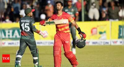 Sikandar Raza stars in great run chase as Zimbabwe win Bangladesh ODI series - timesofindia.indiatimes.com - Australia - Zimbabwe - Afghanistan - Bangladesh - Pakistan - county Houghton -  Harare