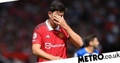 ‘Worst possible start’ – Harry Maguire says Manchester United must improve after Erik ten Hag era begins with defeat