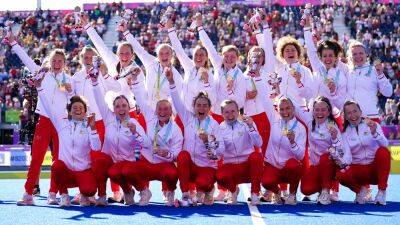 Katherine Brunt - England win first hockey gold but cricket and netball bids end in disappointment - bt.com - Australia - New Zealand - Rwanda