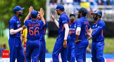 Ravi Bishnoi - Nicholas Pooran - Hardik Pandya - India vs West Indies, 5th T20I Highlights: Shreyas Iyer, spinners complete 4-1 Windies rout as India win final game by 88 runs - timesofindia.indiatimes.com - India