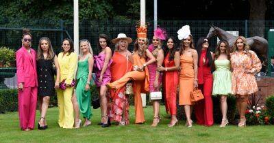 Faye Windass - Real Housewives dazzle in colours of rainbow at Haydock Races as brave mum wears orange in memory of eight-month-old daughter - manchestereveningnews.co.uk - Jordan - Birmingham - county Dawson
