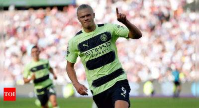 David Moyes - Pep Guardiola - London Stadium - Erling Haaland adapting perfectly to City's style, says Pep Guardiola - timesofindia.indiatimes.com - Norway