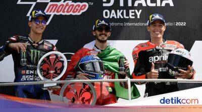 Fabio Quartararo - Francesco Bagnaia - Back to back Juara, Bagnaia Terus Kejar Quartararo di Papan Klasemen - sport.detik.com