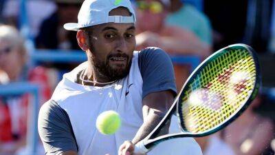 'Emotional' Nick Kyrgios ends three-year title drought, tops Yoshihito Nishioka at Citi Open