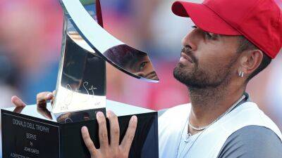 ‘I’ve been in some really dark places’ – Nick Kyrgios claims Citi Open win to break title drought ahead of US Open