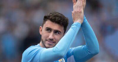 Aymeric Laporte reacts to Erling Haaland's Man City debut vs West Ham