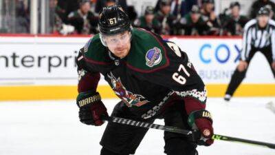 Report: Coyotes sign F Crouse to five-year, $21.5M extension