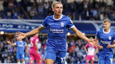 Alex Macleish - John Eustace - Birmingham briefly top a table for the first time in over 5,000 days - bt.com - Birmingham -  Southampton -  Crawley