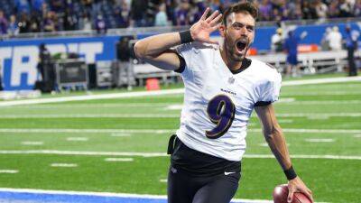 Baltimore Ravens sign K Justin Tucker to four-year extension - espn.com -  Lions -  Detroit -  Baltimore - state Maryland - county Mills