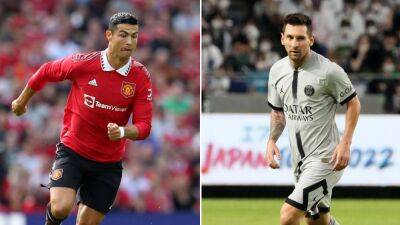 Lionel Messi - Cristiano Ronaldo - Messi and Ronaldo on divergent paths in latest chapter of great rivalry - thenationalnews.com - Manchester - France - Italy - Usa - county Clermont