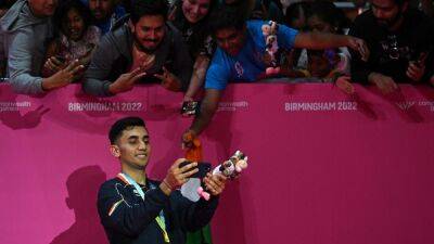 Watch: Lakshya Sen's Wild Celebration After Winning Commonwealth Games Gold