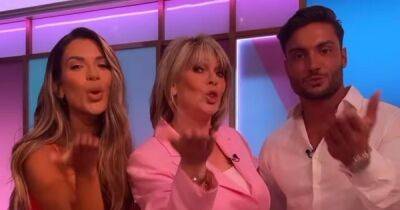 ITV Love Island's Davide swears at Loose Women host Ruth Langsford in backstage video