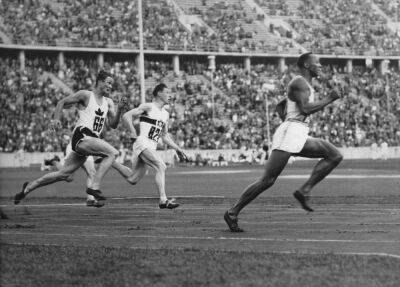 On this day in history, August 9, 1936, Jesse Owens wins fourth gold at Berlin Olympics