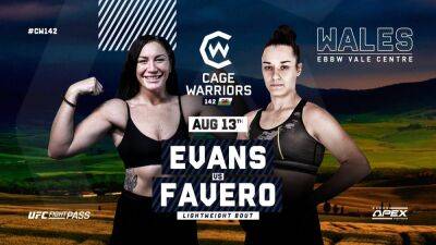What is the UK start time of Cage Warriors 142?