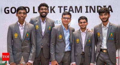 Chess Olympiad: India 'B' team wins bronze in Open section; India 'A' women also finish third