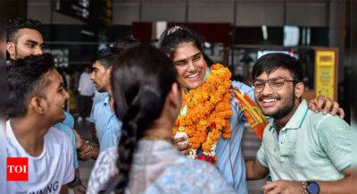 Judoka Tulika Maan receives grand welcome at home after successful CWG 2022 campaign