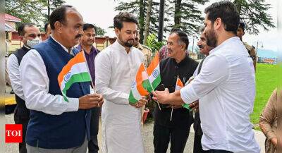 India's overall performance improved in Commonwealth Games: Anurag Thakur - timesofindia.indiatimes.com - India - Birmingham - Kenya