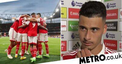 ‘That guy is a beast!’ – Gabriel Martinelli hails Gabriel Jesus after Arsenal extend perfect run with Aston Villa win