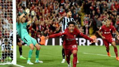 Fabio Carvalho earns Liverpool dramatic late win over Newcastle