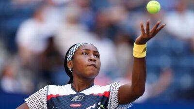 US Open 2022 - Coco Gauff shows off 128 mph serve in second-round win