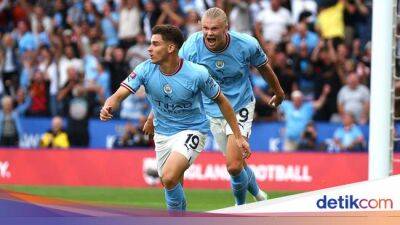 Julian Alvarez - Pep Guardiola - Erling Haaland - Guardiola: Striker City Bisa Mencium Bau Gol - sport.detik.com - Manchester -  Man